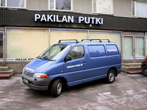 Pakilan Putki huoltoauto
